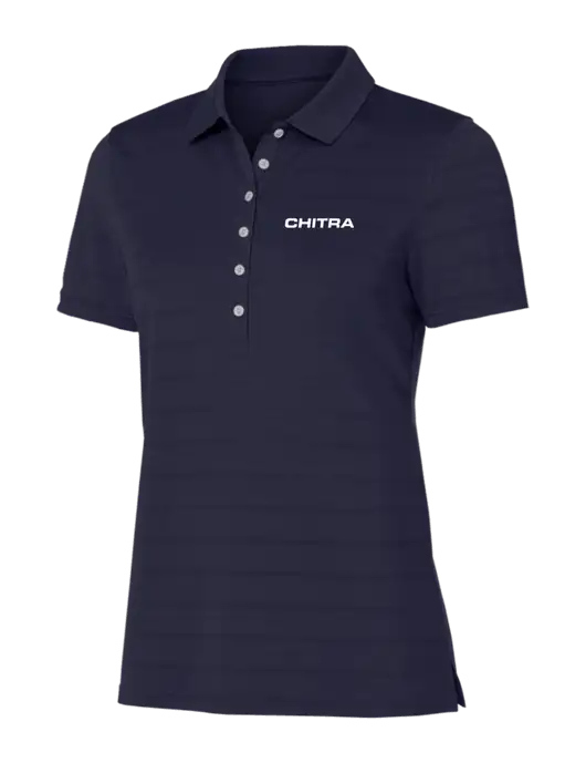 Callaway Womens Navy Ventilated Polo w/Chitra Logo