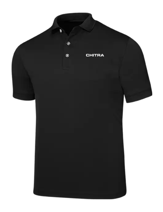 Callaway Ottoman Black Polo w/Chitra Logo