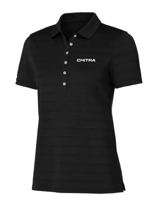 Callaway Womens Black Ventilated Polo w/Chitra Logo