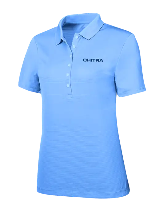 Callaway Womens Ottoman Light Blue Polo w/Chitra Logo