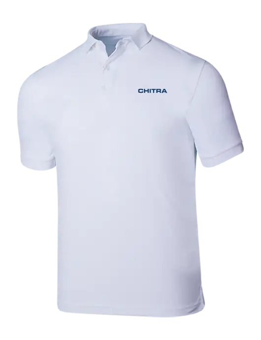 Callaway Ottoman Bright White Polo w/Chitra Logo