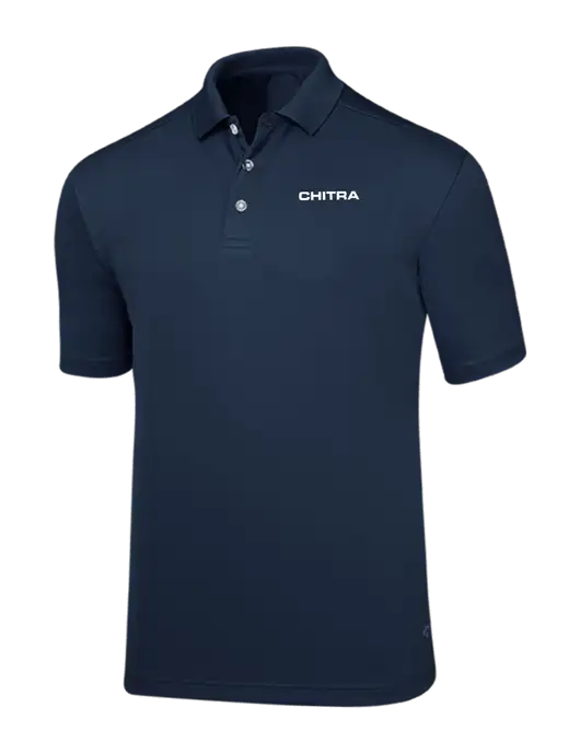Callaway Core Navy Performance Polo w/Chitra Logo