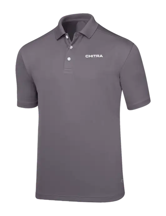 Callaway Core Medium Grey Performance Polo w/Chitra Logo