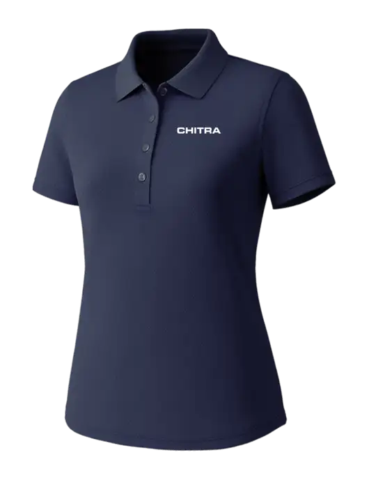 Callaway Womens Core Navy Performance Polo w/Chitra Logo