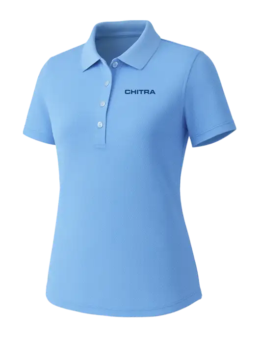 Callaway Womens Core Light Blue Performance Polo w/Chitra Logo