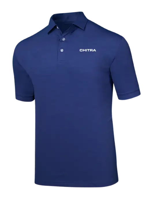 Callaway Navy Fashion Tonal Polo w/Chitra Logo