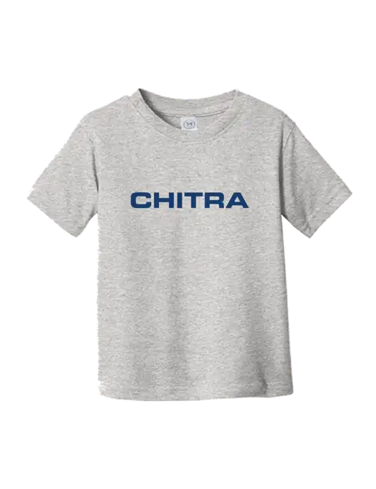 Rabbit Skins Light Grey Heather Toddler Fine Jersey Tee w/Chitra Logo