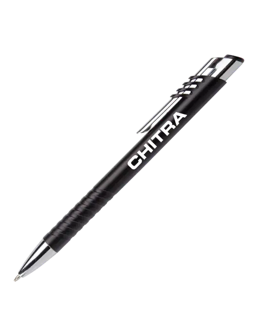 Schirhart Black Pen - Black Ink w/Chitra Logo