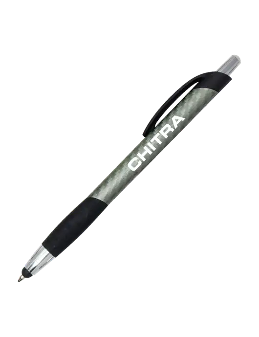 Sunray Gunmetal Stylus Pen w/Chitra Logo