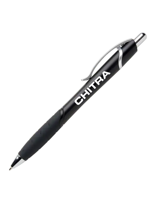 Summerhill Black Pen - Black Ink w/Chitra Logo