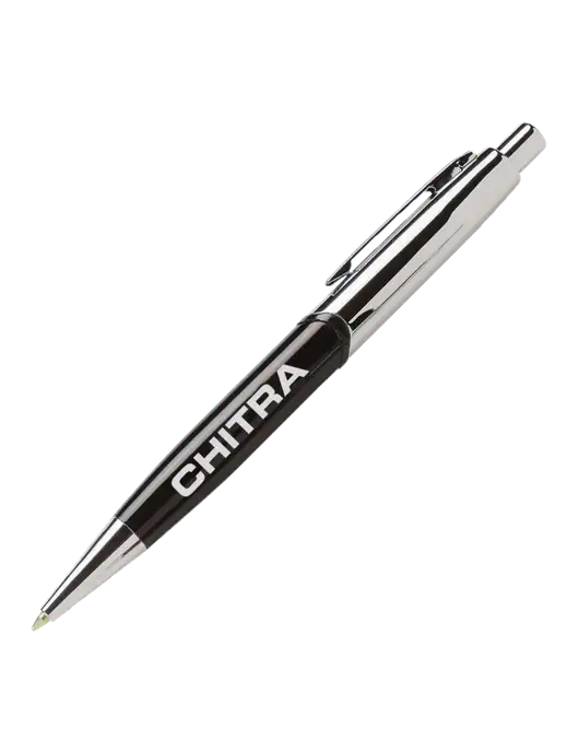 Chimera Black Pen - Black Ink w/Chitra Logo
