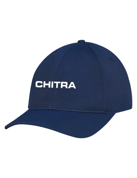 Navy Nylon Twill Performance Cap w/Chitra Logo
