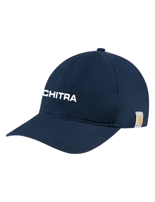 Carhartt Navy Cotton Canvas Cap w/Chitra Logo